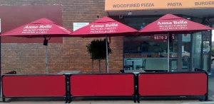 choosing cafe barrier colors